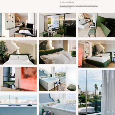 Pagina Suite Petra del sito web AmaMare Bed and Breakfast a Giulianova Lido