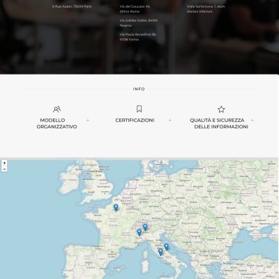 Pagina company del Sito Web FairConnect S.p.A