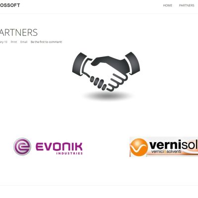 Pagina Partners del sito internet di Odos Soft