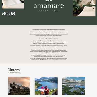 Home page del sito web AmaMare Bed and Breakfast a Giulianova Lido