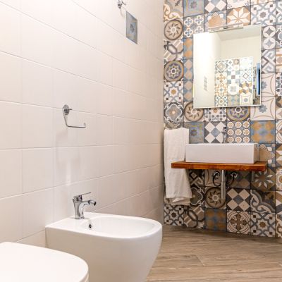 Bagno Bed and Breakfast Duccio al Mare camere vacanze estive a Vieste nel Gargano