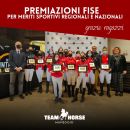 Gruppo Team Horse alle premiazioni FISE per meriti sportivi regionali e nazionali
