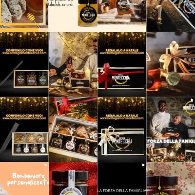 Screenshot feed Instagram Bottega Montecchia Righe 4 16