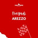 Grafica Team Horse con messaggio di pausa ad Arezzo