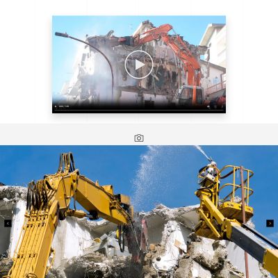 Pagina recupero inerti del Sito Web ESSEBI Isola del Gran Sasso Teramo Abruzzo
