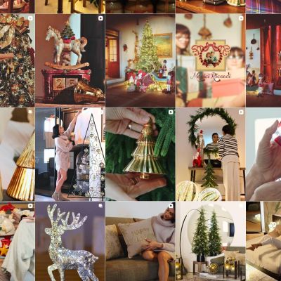 Feed Instagram Bruco con decorazioni per le feste e accessori per la casa