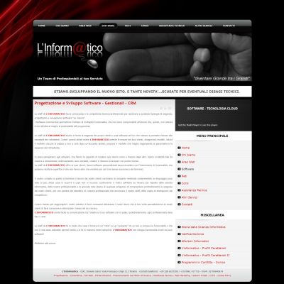 Pagina software del sito web L'Informatico