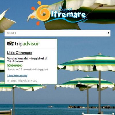 Pagina Trip Advisor del sito internet di Bagno Oltremare di Roseto Degli Abruzzi