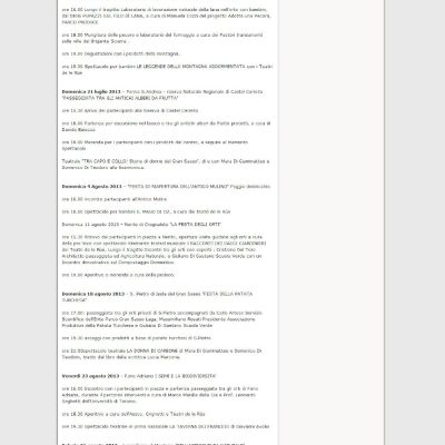 Pagina notizie di cronoca del sito internet Teramo News