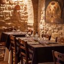 Sala interna del Ristorante La Tacchinella a Canzano Teramo Abruzzo