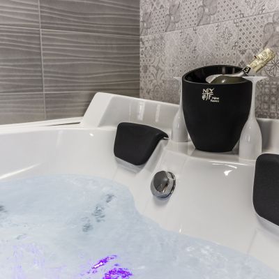 Dettaglio della zona relax della SPA Hotel Gran Sasso Teramo