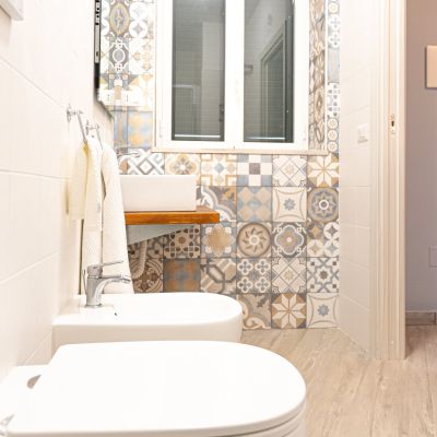 Bagno Bed and Breakfast Duccio al Mare camere vacanze estive a Vieste nel Gargano