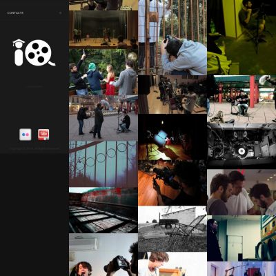 Pagina portfolio immagini del Sito Web di Lorenzo Pallotta filmmaker