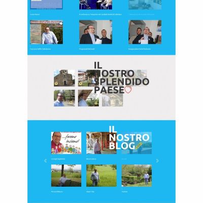 Pagina home del Sito Web di Eugenio Merlini per Colledara