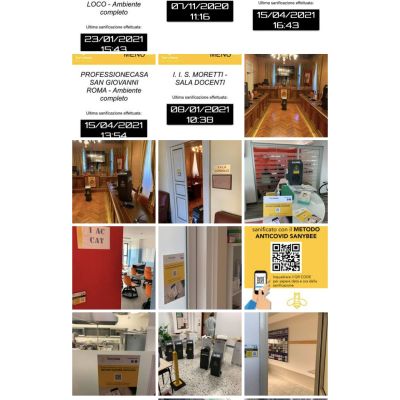 Pagina Gallery del sito internet di SanyBee
