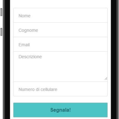 Schermata segnalazioni dell'App del Comune di Cremona