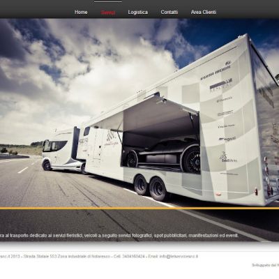 Pagina servizi del sito internet di T&T Service snc