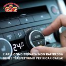Grafica dedicata alla ricarica dell'aria condizionata dell'auto