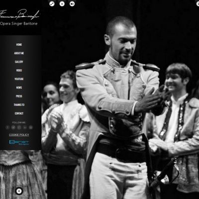 Home Page del sito internet di Francesco Baiocchi cantante d'opera baritono