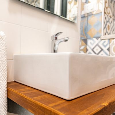 Lavabo Bed and Breakfast Duccio al Mare camere vacanze estive a Vieste nel Gargano