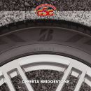 Grafica Gran Sasso Gomme dedicata a un'offerta Bridgestone